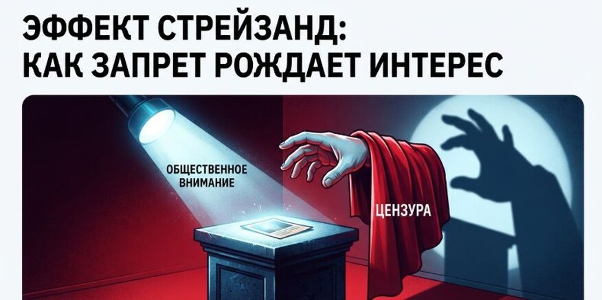 Эффект Стрейзанд: что это и почему удаление контента усиливает проблему