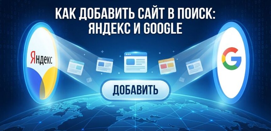 Как добавить сайт в поиск: Яндекс и Google за 15 минут