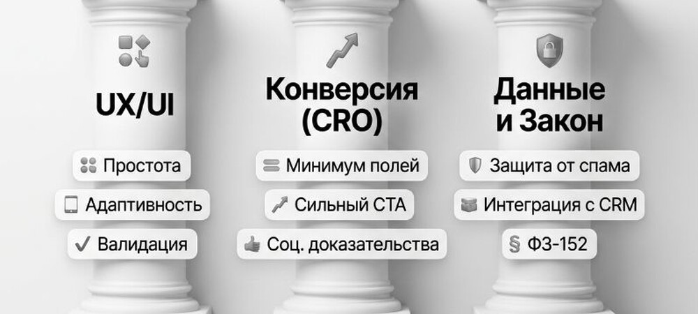 Формы обратной связи на сайте 2026: Полный гайд по UX, конверсии и сбору данных от эксперта