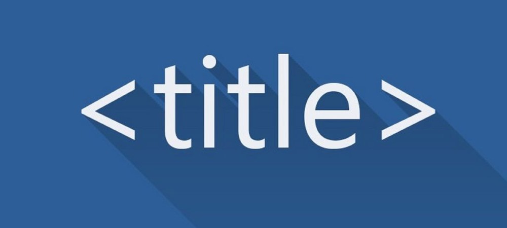 Тег title в продвижении сайтов