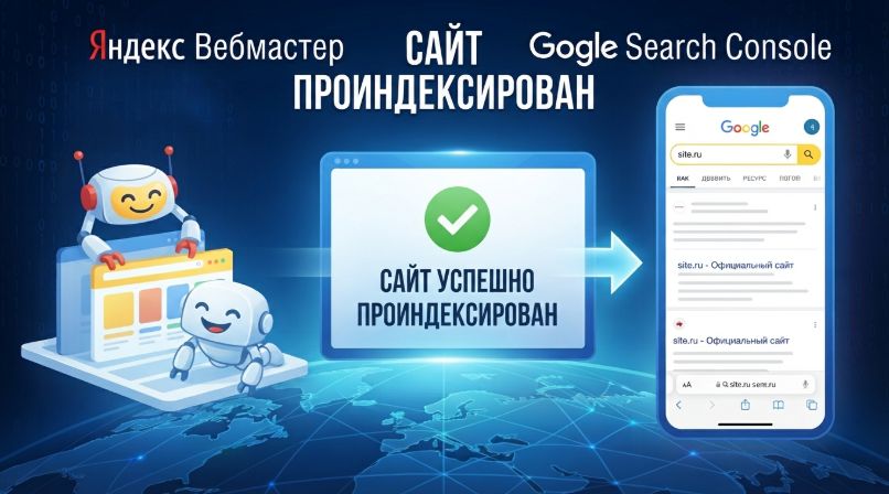 успешная индексация