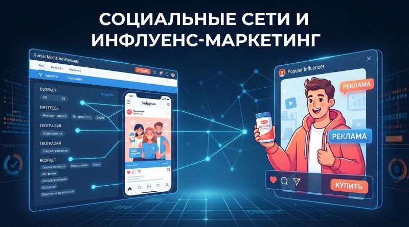 социальные сети и инфлуенс маркетинг
