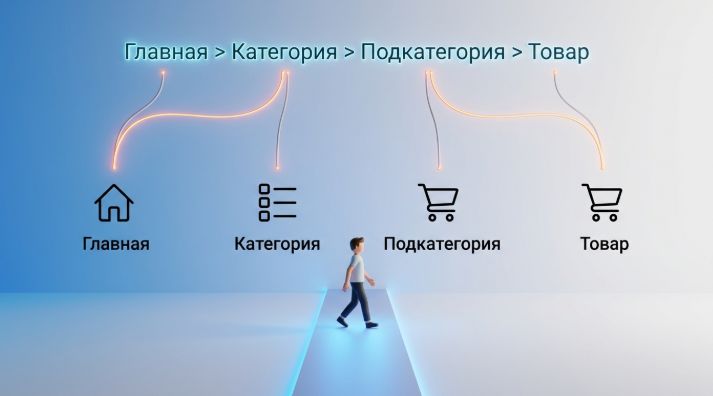 структура хлебных крошек