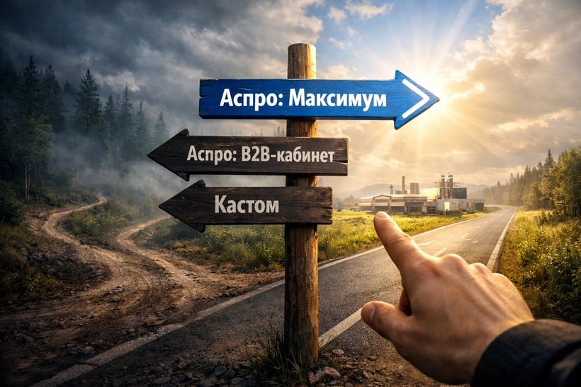 Выбор шаблона Аспро для B2B-интернет-магазина.