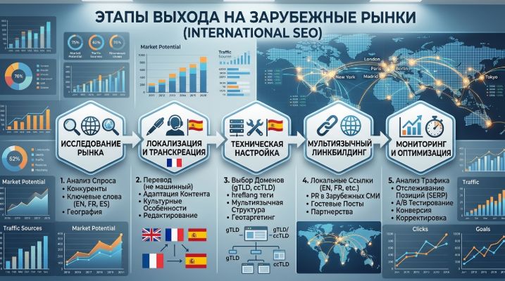 особенности продвижения сайта за рубежом